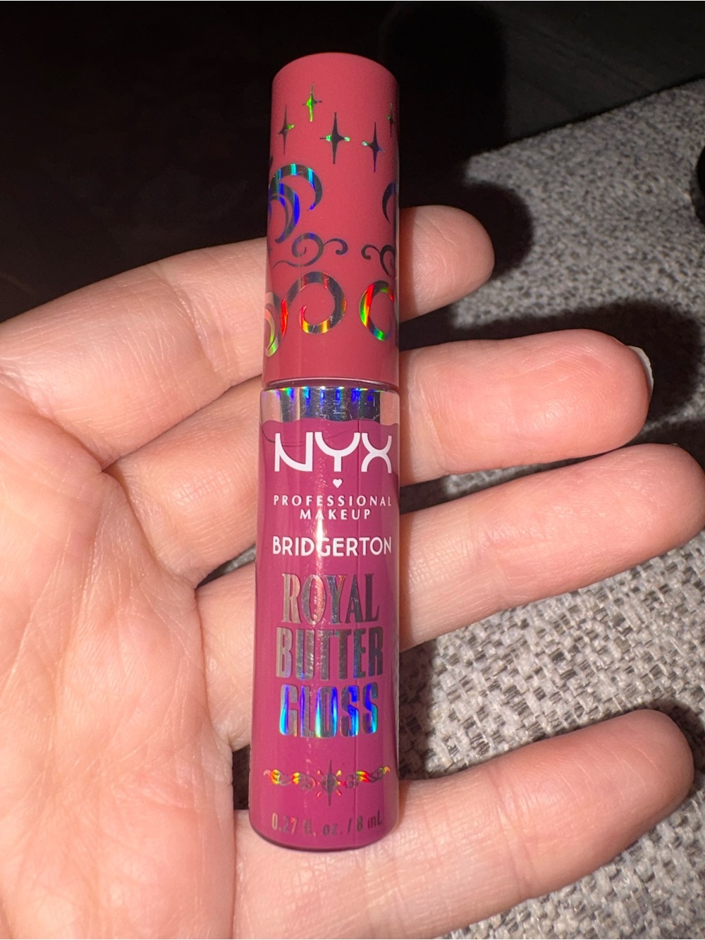 NYX Bridgerton Royal Butter Gloss — Mauve Pink